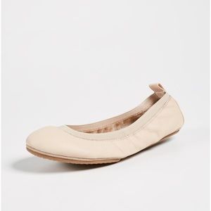 Yosi Samra glossy nude flats
